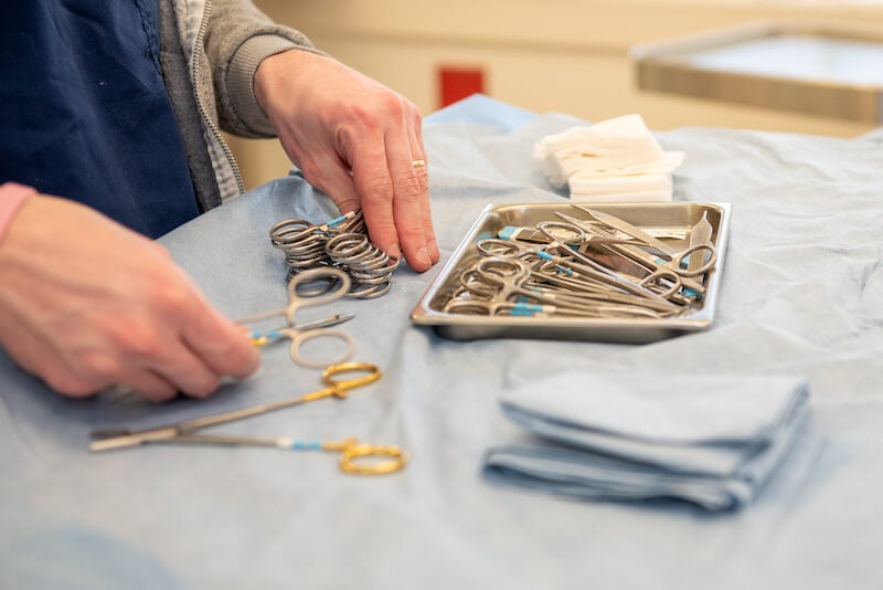 Surgery Prep Tray